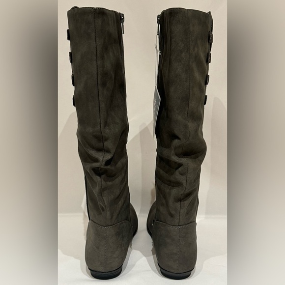 NEW Cliffs Francie Slouchy Faux Suede Knee-High Boots Size 8WIDE & WIDE CALF - Picture 6 of 11